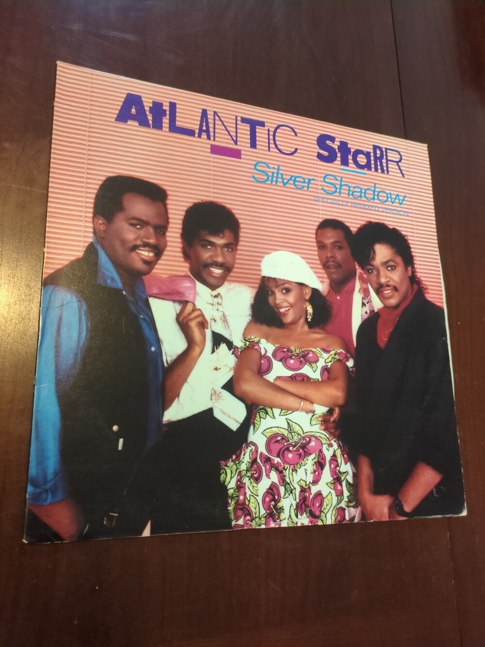 1985 ATLANTIC STARR 45RPM 7” Single A & M Records ”Silver Shadow” (J156)